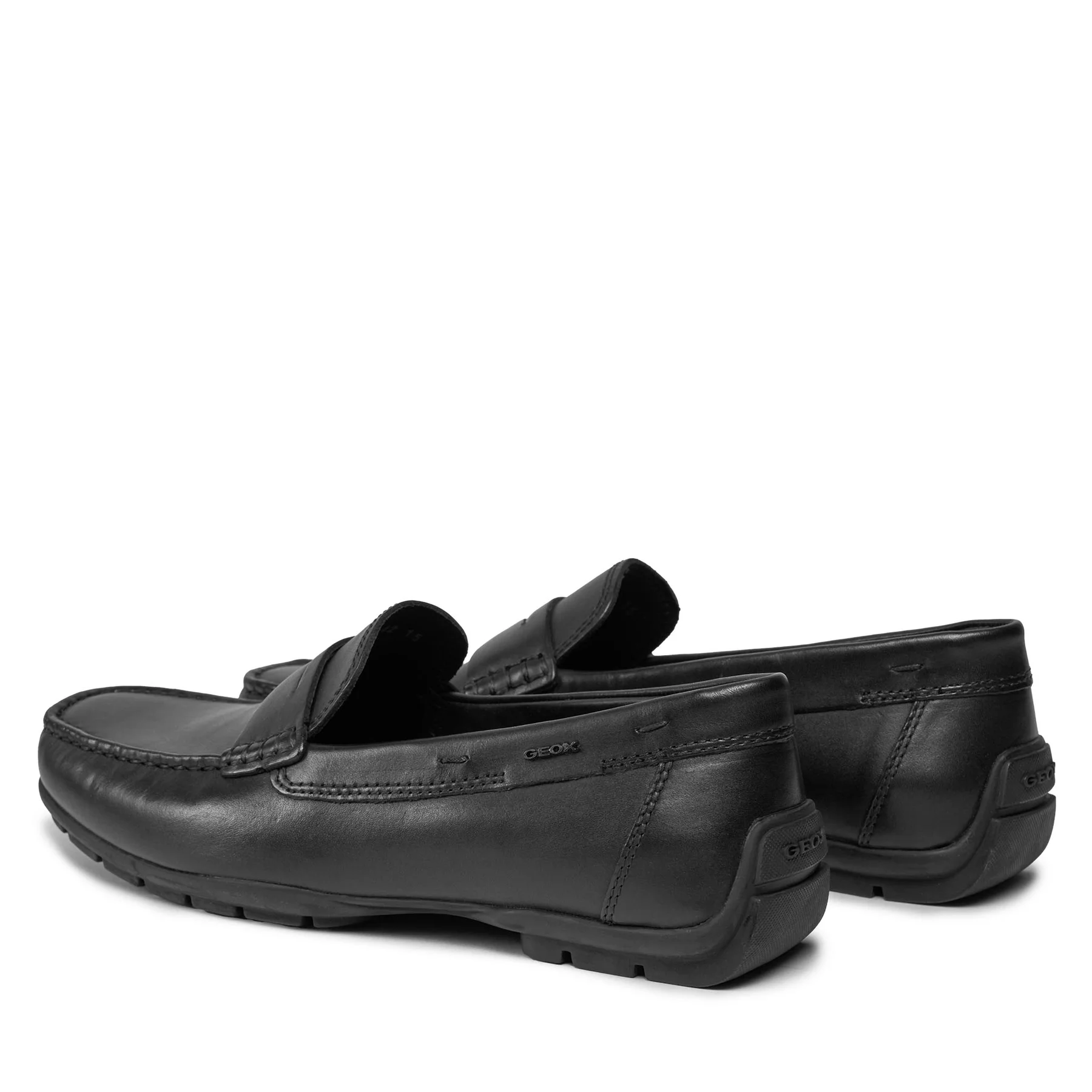 Mokasyny Geox U Moner 2fit B U824YB 00039 C6009 Brązowy